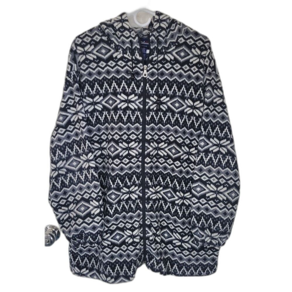 Catalina Outerwear Aztec Print Fleece Jacket